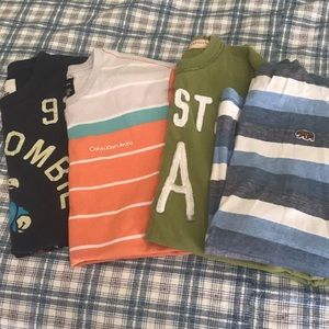 Boys Shirts Calvin, Abercrombie, Hollister, Lucky